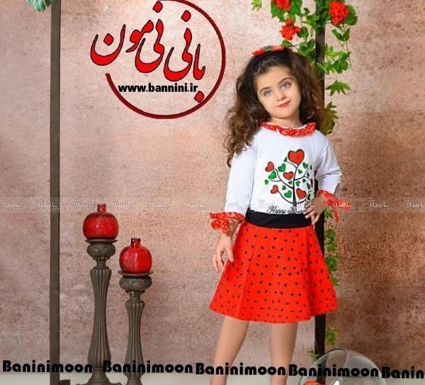 عکس قیمت لباس یلدا دخترانه