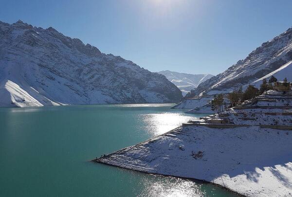 عکس برفی چالوس