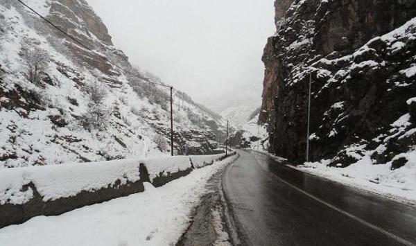 عکس برفی چالوس