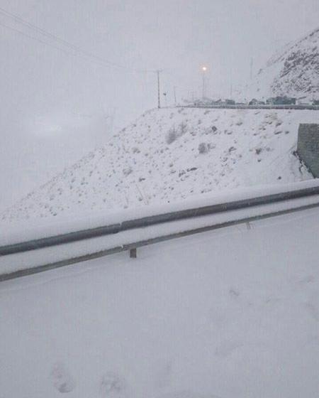 عکس برفی چالوس