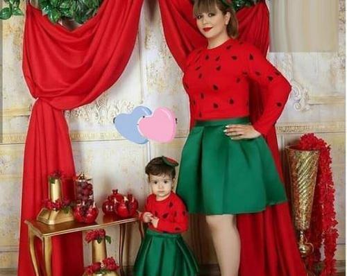 عکس لباس شب یلدا بچه گانه