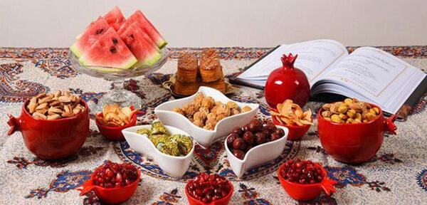 عکس ظرف های شب یلدا