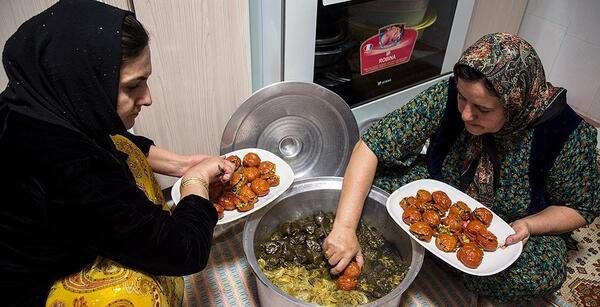عکس غذای شب یلدا