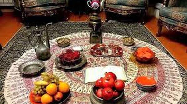 عکس غذای شب یلدا