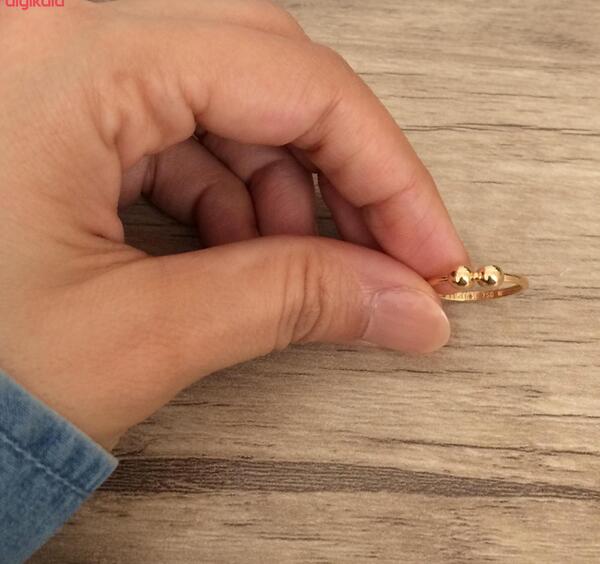 عکس انگشتر طلا مدل پاپیون