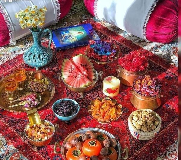 عکس شب یلدا هنری