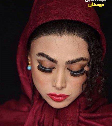 عکس زنان زیبا با آرایش غلیظ