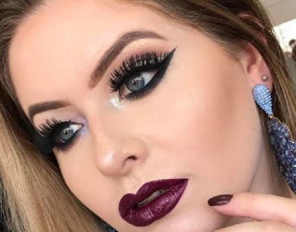 عکس زنان زیبا با آرایش غلیظ