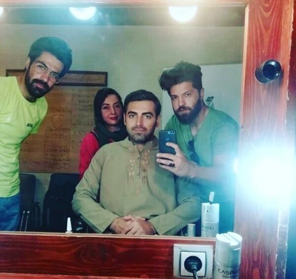 عکس محمد رضا رهبری درسریال خانه امن