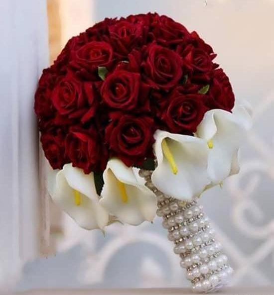عکس گل عروسی طبیعی