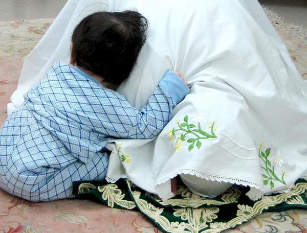 عکس مادر چادری