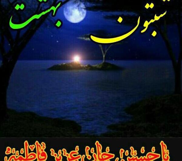 عکس نوشته شبتون حسینی