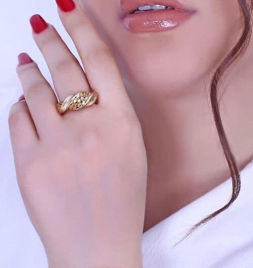 عکس انگشتر طلا زنانه ظریف