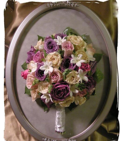 عکس گل عروس طبیعی در گلدان