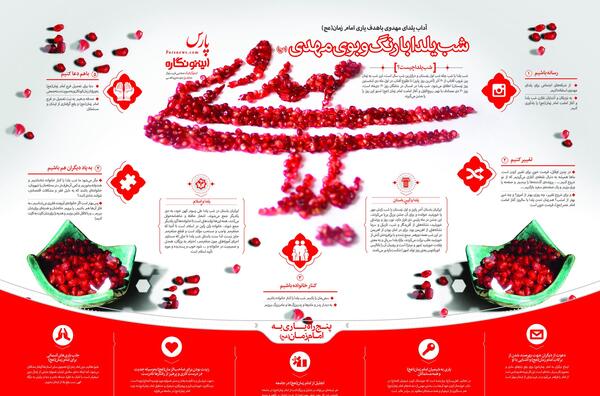 عکس شب یلدا و امام زمان