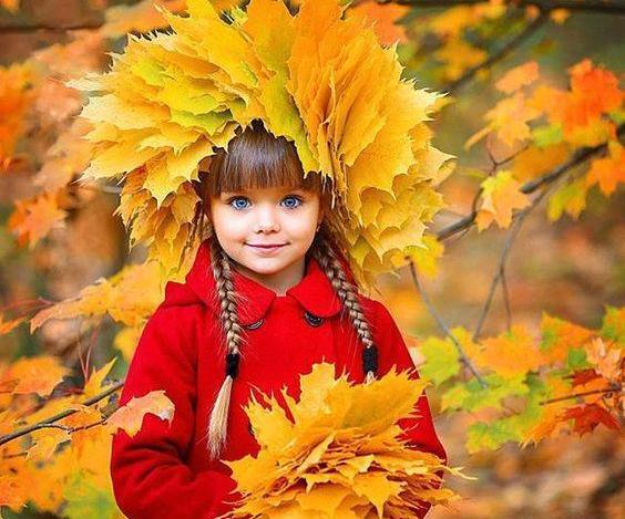 عکس نی نی پاییزی