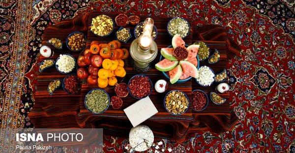 عکس شب یلدا جمع شویم تا گم نشویم