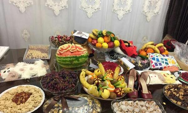 عکس شب یلدا میز