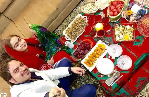 عکس شب یلدا در اتلیه