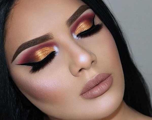 عکس آرایش صورت شب یلدا
