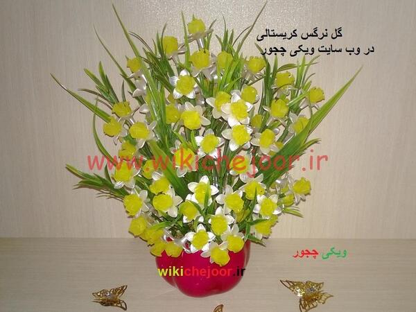 عکس گل کریستال نرگس