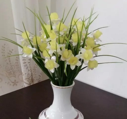 عکس گل کریستال نرگس