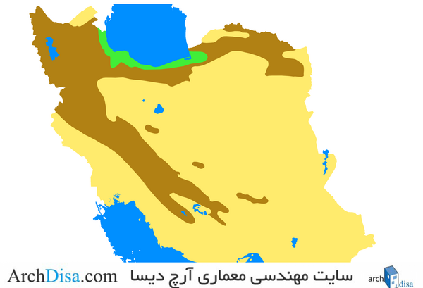 عکس نقشه آب و هوایی ایران