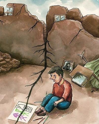 عکس در مورد زلزله