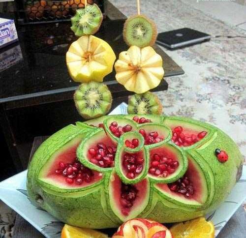 عکس شب یلدا جدید هندوانه