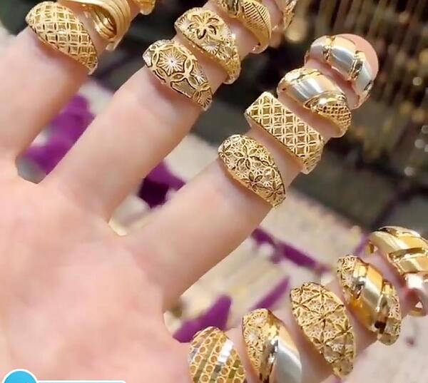 عکس انگشتر طلا شیک