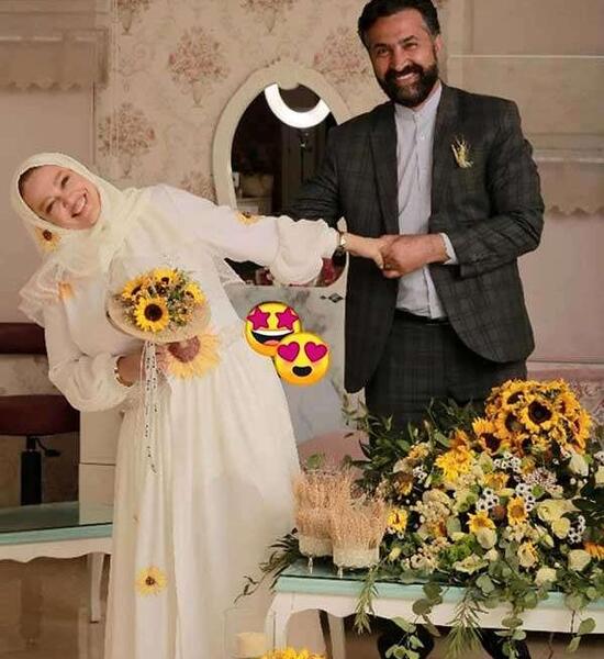 عکس سالگرد ازدواج بهاره رهنما
