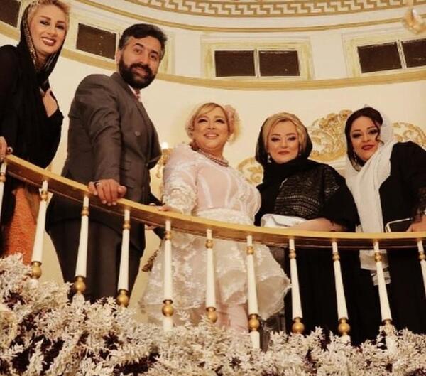 عکس سالگرد ازدواج بهاره رهنما