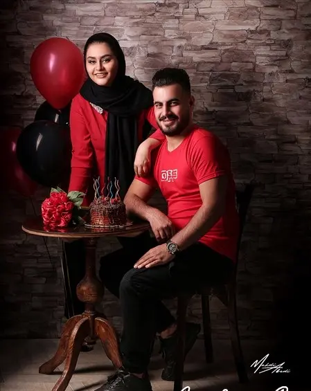 عکس سالگرد ازدواج در اتلیه
