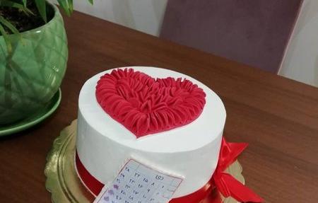 عکس کیک سالگرد ازدواج ساده