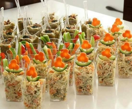 عکس ایده برای تزیین سالاد ماکارونی