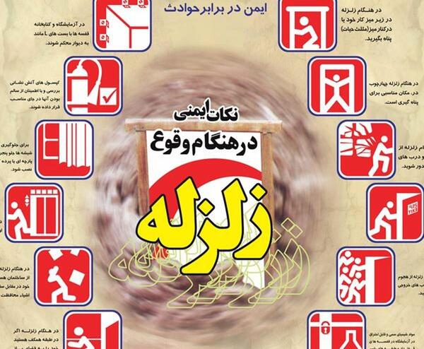 عکس در مورد ایمنی زلزله