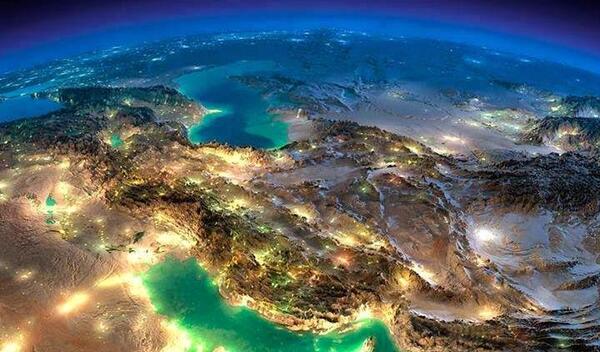 عکس کره زمین تهران