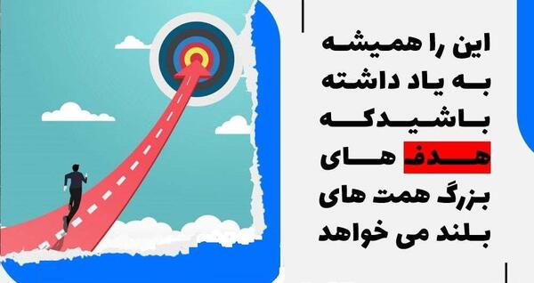 عکس جملات انگیزشی هدف