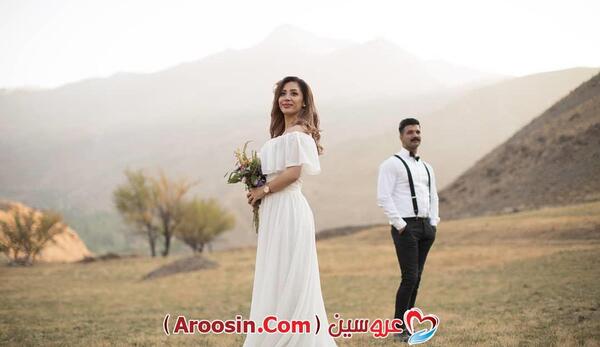 عکس سالگرد ازدواج عروس و داماد