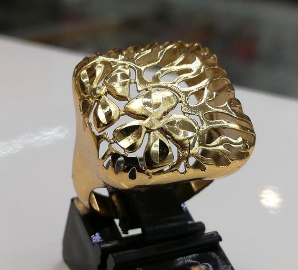 عکس انگشتر طلا هندی
