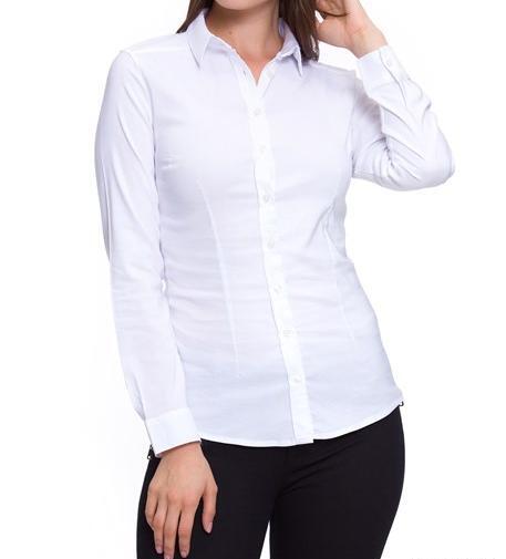 عکس شومیز ساده سفید