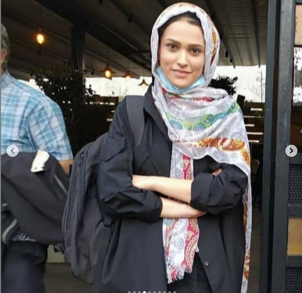 عکس پدر آدرینا صادقی