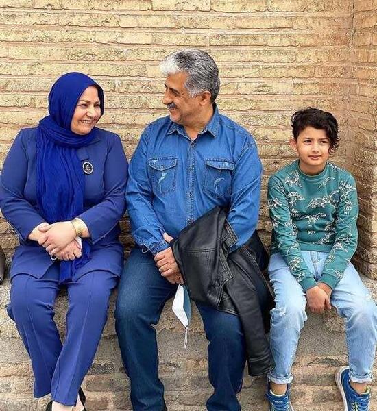 عکس پدر آدرینا صادقی