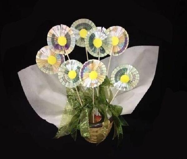 عکس تزیین پول برای تولد پسر بچه