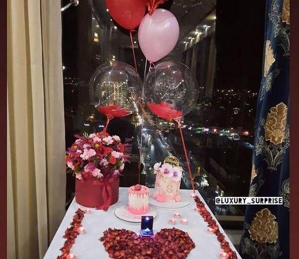 عکس های سورپرایز سالگرد ازدواج