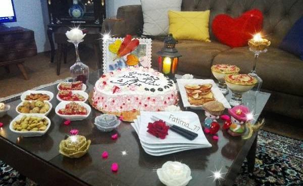 عکس های سورپرایز سالگرد ازدواج