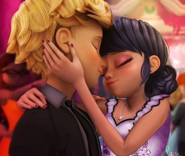 عکس مرینت و آدرین کیوت