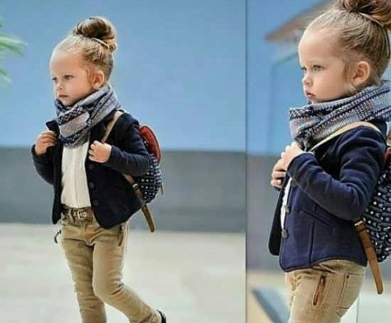 عکس دختر بچه قرتی