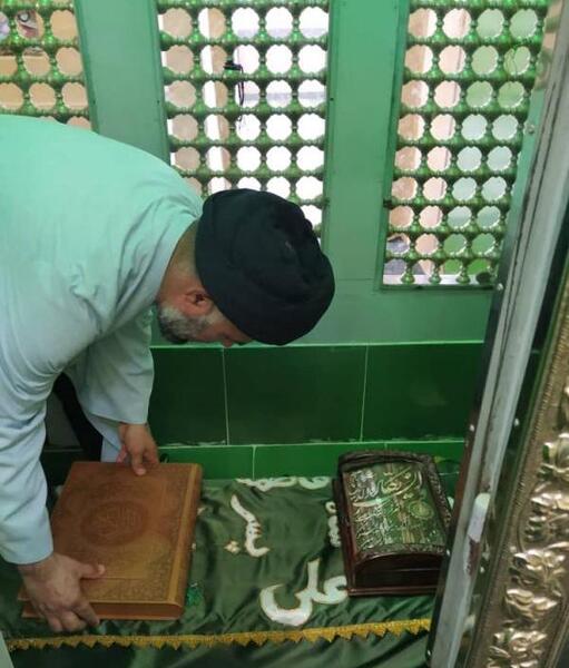 عکس پلنگ شاه پسر مرد
