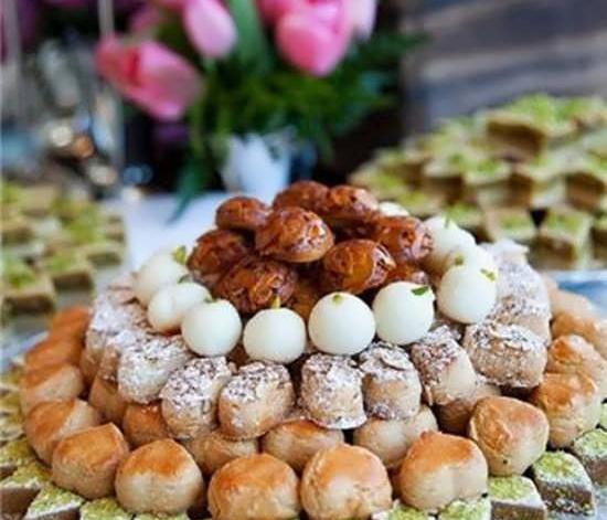 عکس از ظرف شیرینی